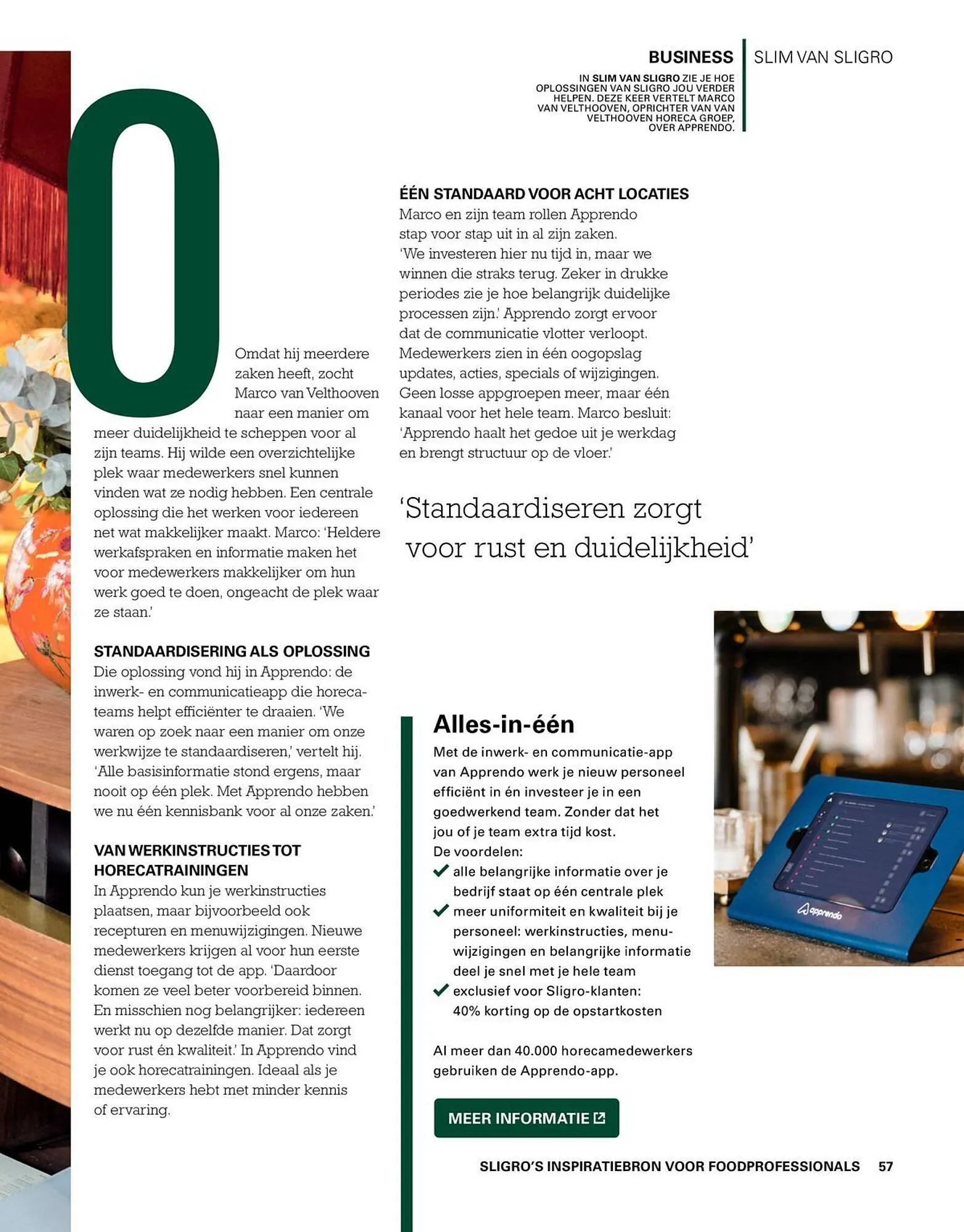 Sligro magazine van 1 juni tot 31 augustus 2026 - Folder pagina 57