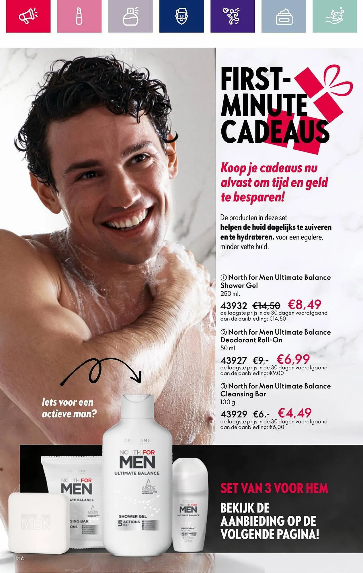 Oriflame folder van 25 oktober tot 7 november 2023 - Folder pagina 156