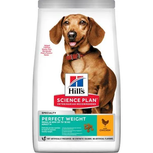 Droogvoer voor volwassen honden Perfect Weight 1.5 kg