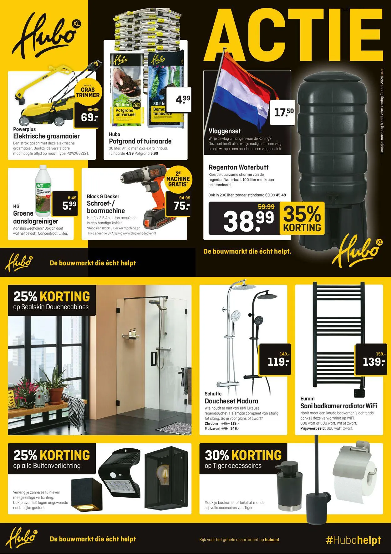 Hubo van 8 april tot 21 april 2024 - Folder pagina 