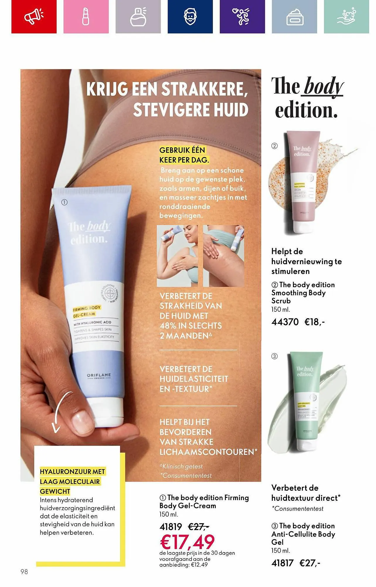 Oriflame folder van 22 augustus tot 12 september 2023 - Folder pagina 98