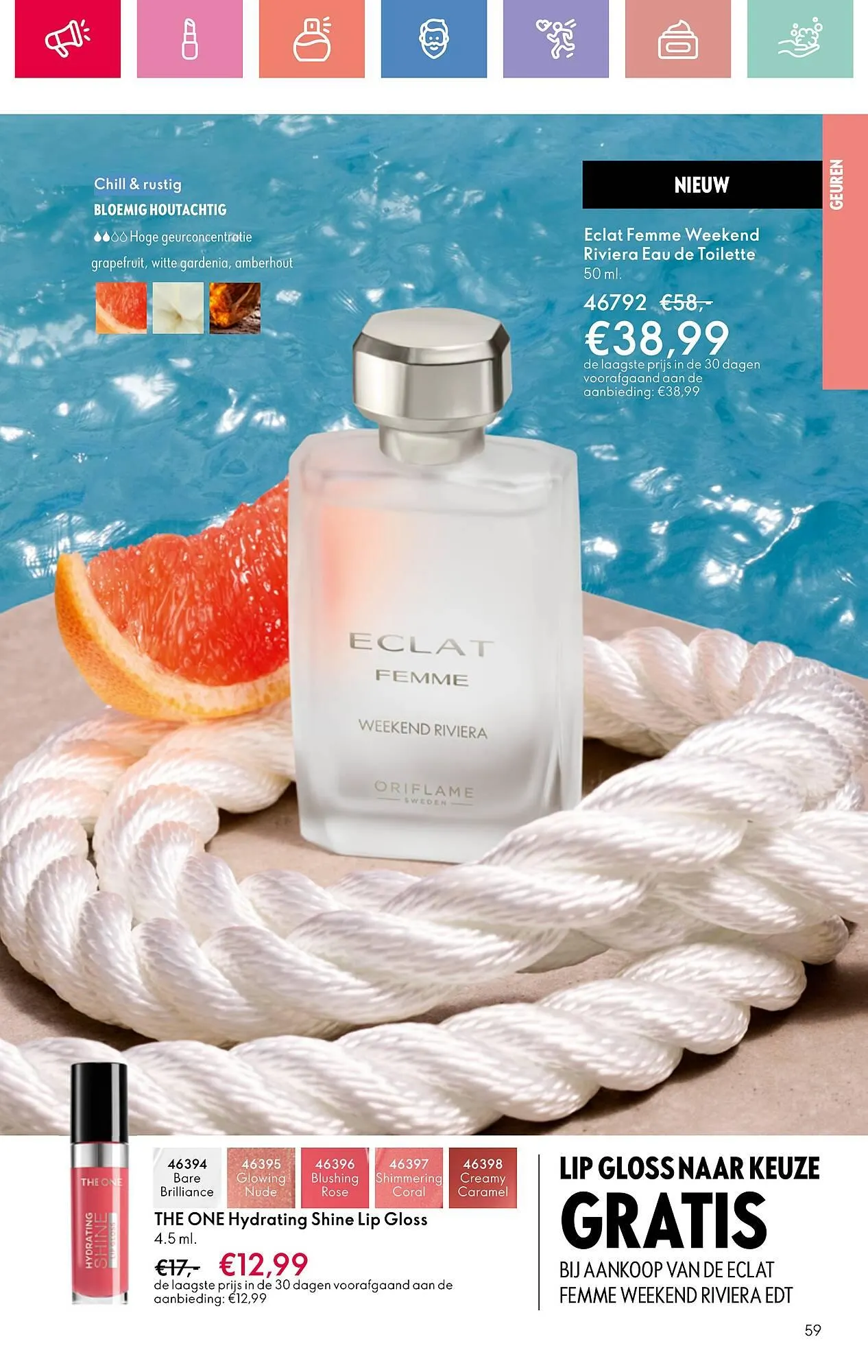 Oriflame folder van 13 juli tot 2 augustus 2025 - Folder pagina 59