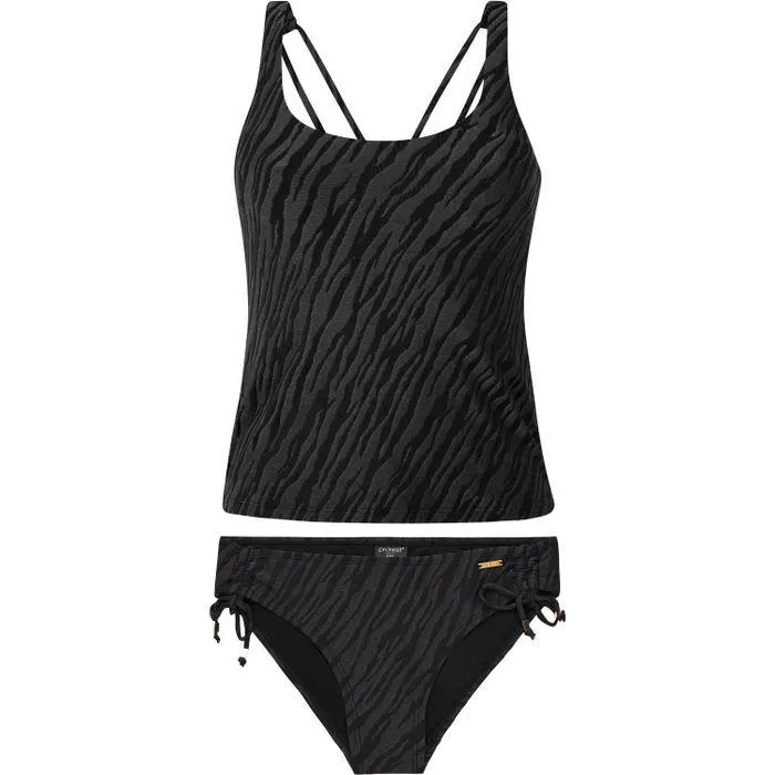 Chela Tiger tankini dames true black