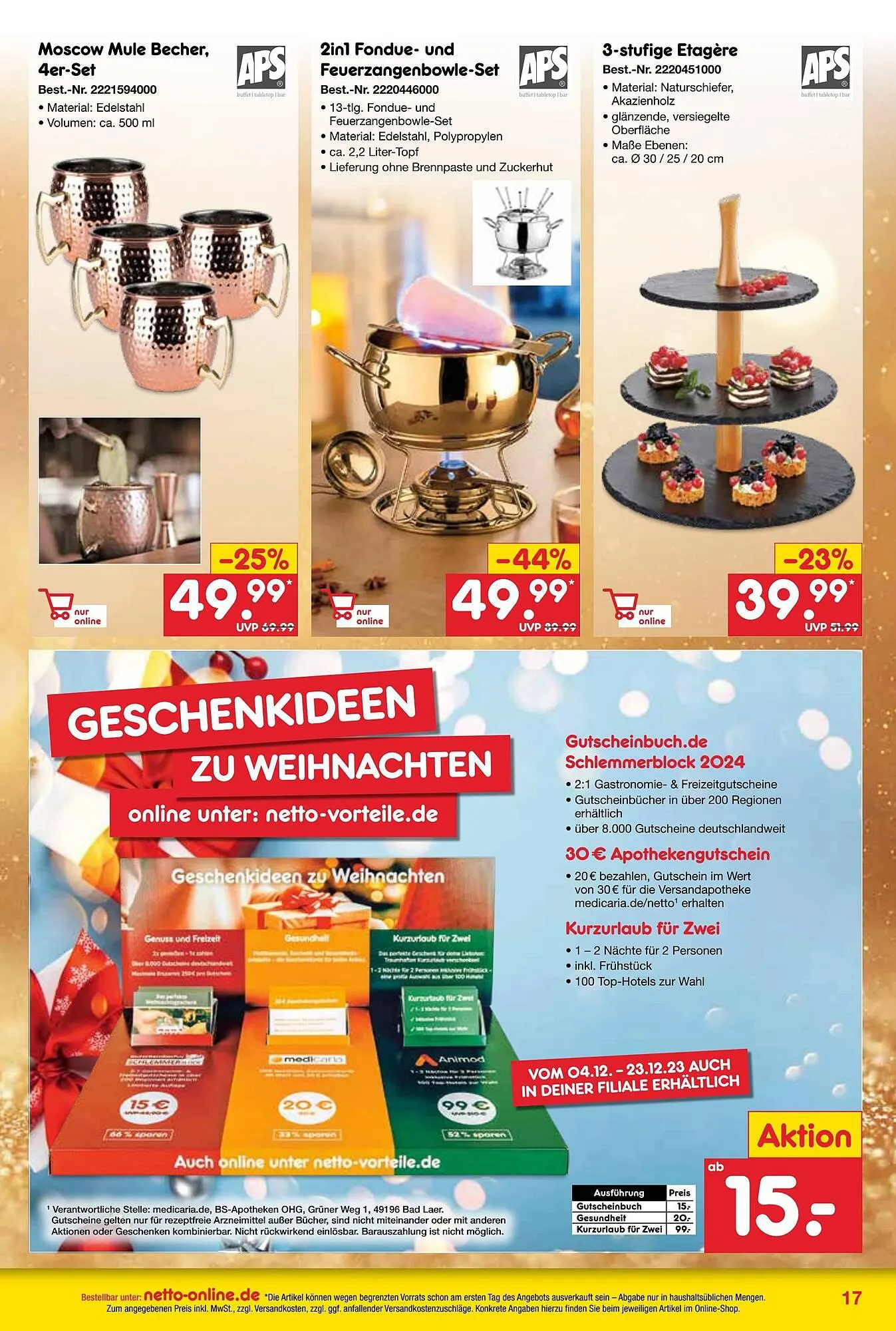 Netto Marken-Discount Duitsland Folder van 1 december tot 31 december 2023 - Folder pagina 14