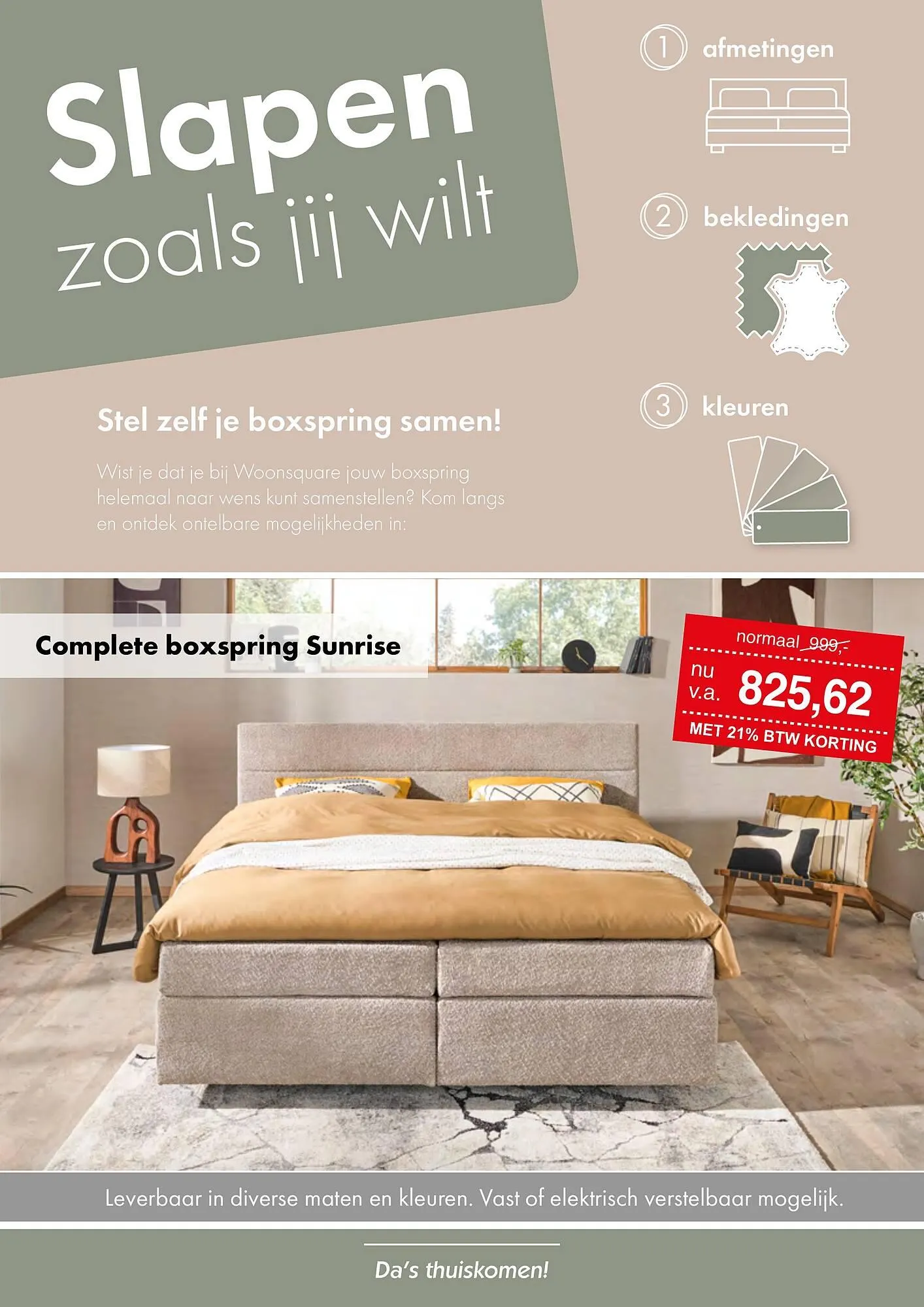 Woonsquare Slaap folder van 28 april tot 4 mei 2025 - Folder pagina 5