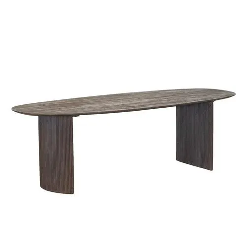 Giga Meubel Eettafel Feline - Deens Ovaal - Mangohout - 300 cm