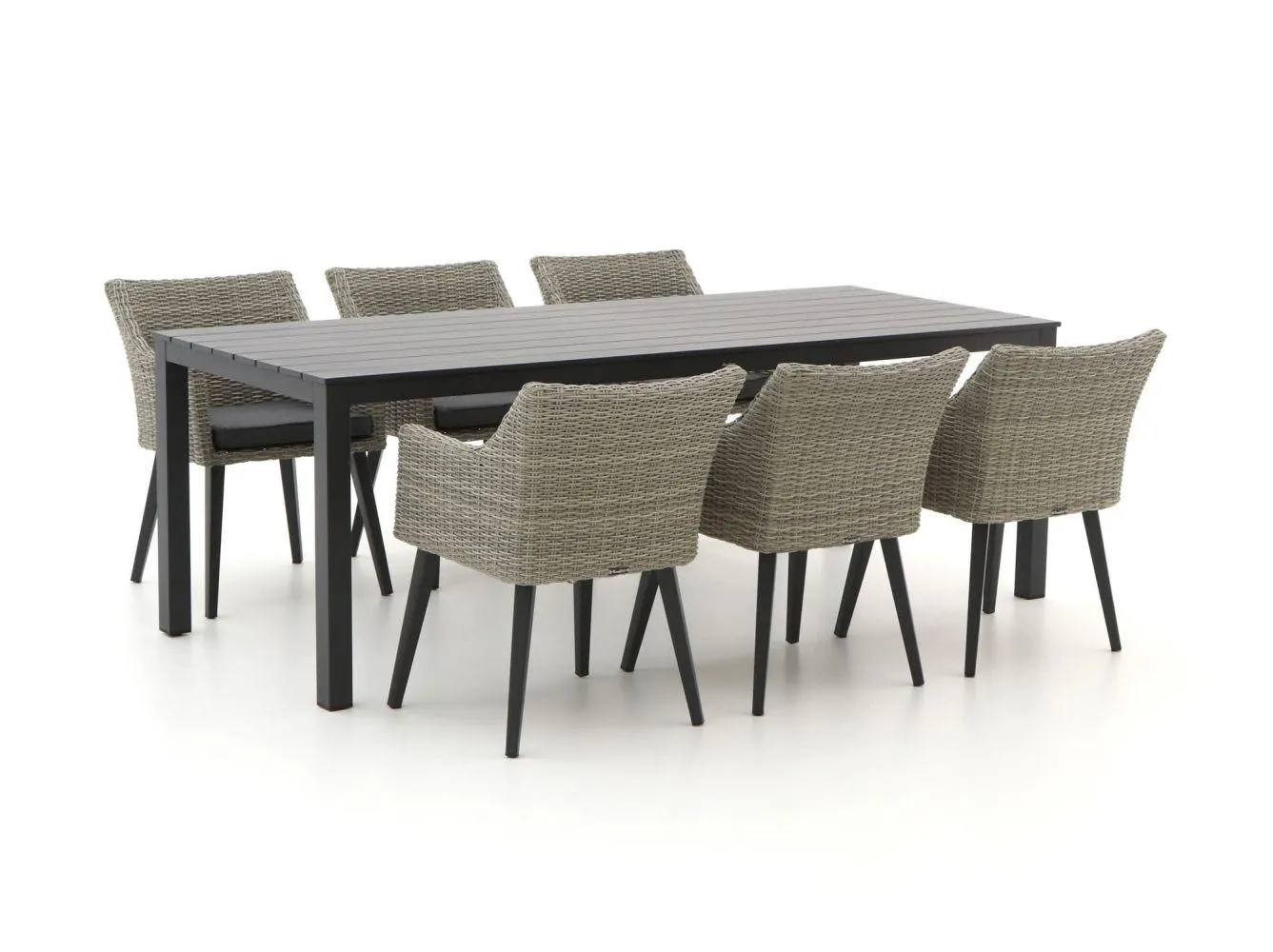 Manifesto Matese/Menzano 220cm dining tuinset 7-delig