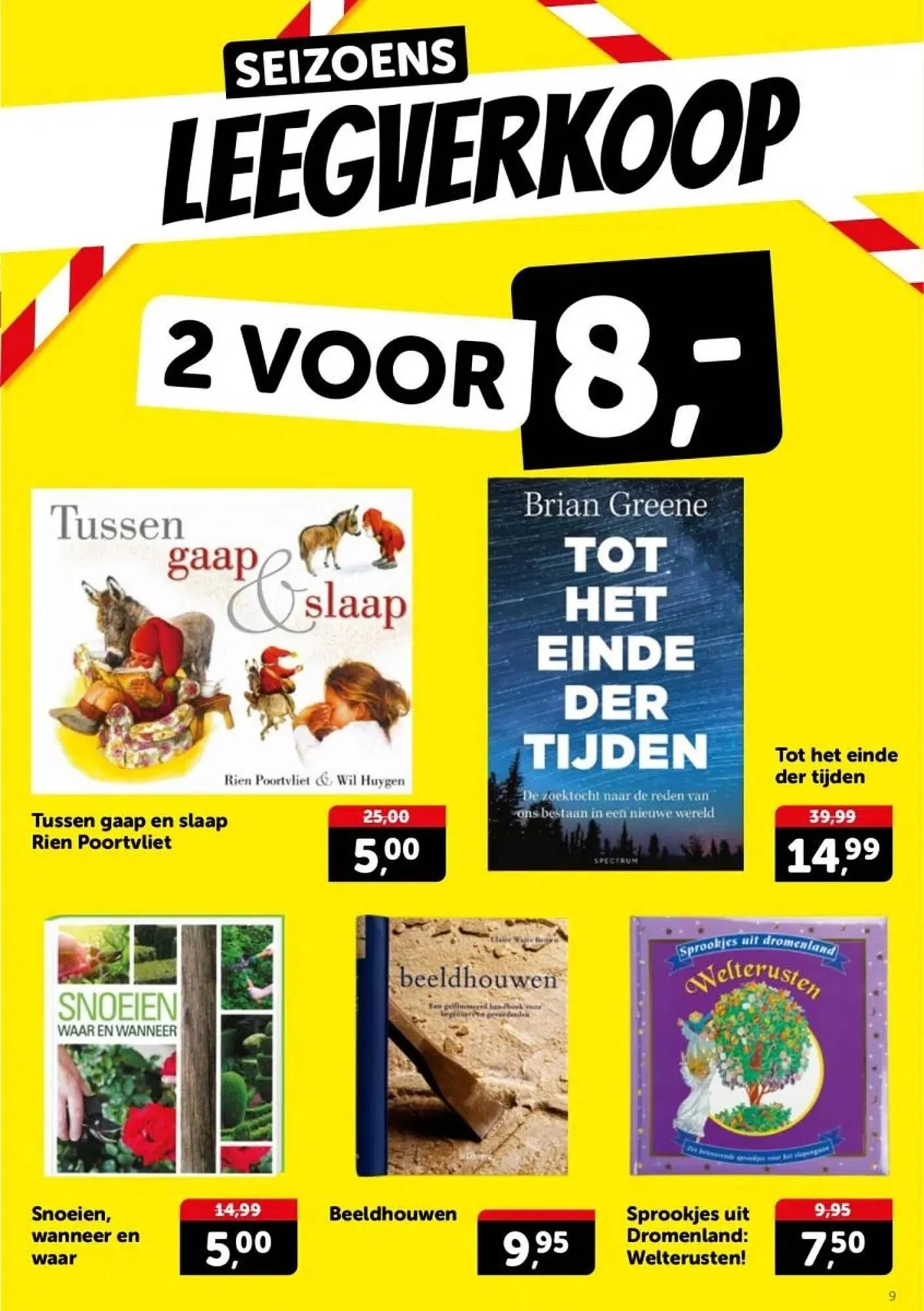 Boekenvoordeel folder van 22 maart tot 30 maart 2025 - Folder pagina 9