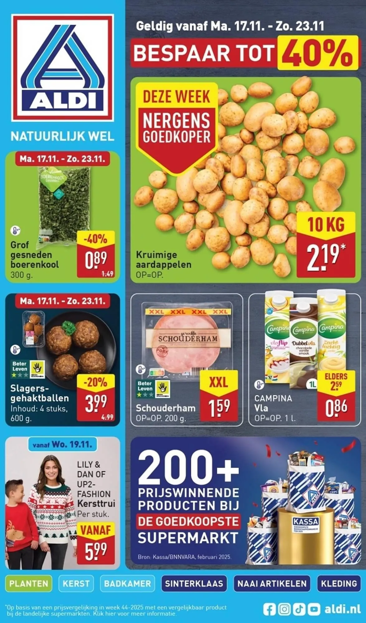 ALDI folder van 17 november tot 23 november 2025 - Folder pagina 1