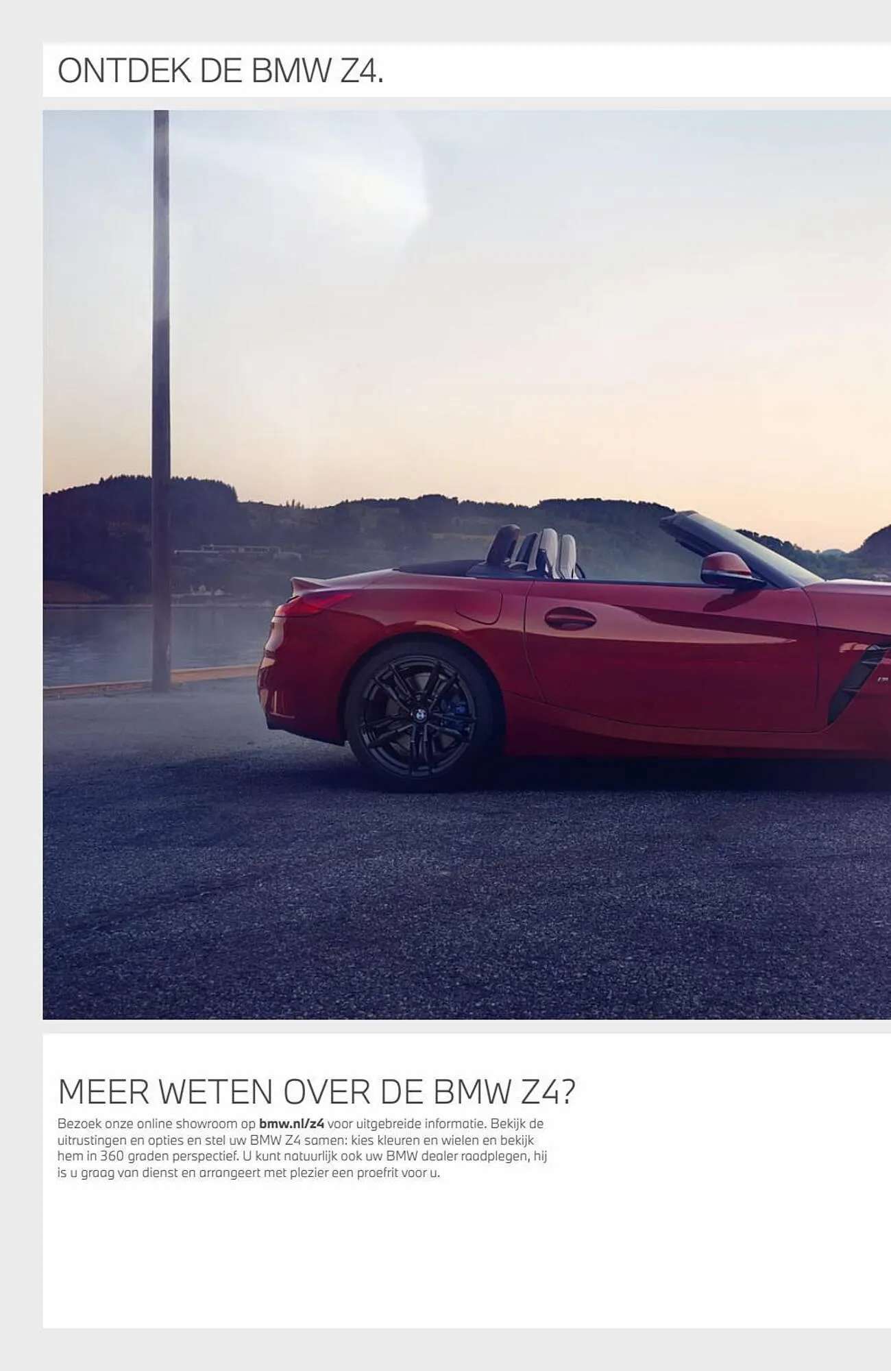 BMW Z4 folder van 31 augustus tot 31 augustus 2023 - Folder pagina 2