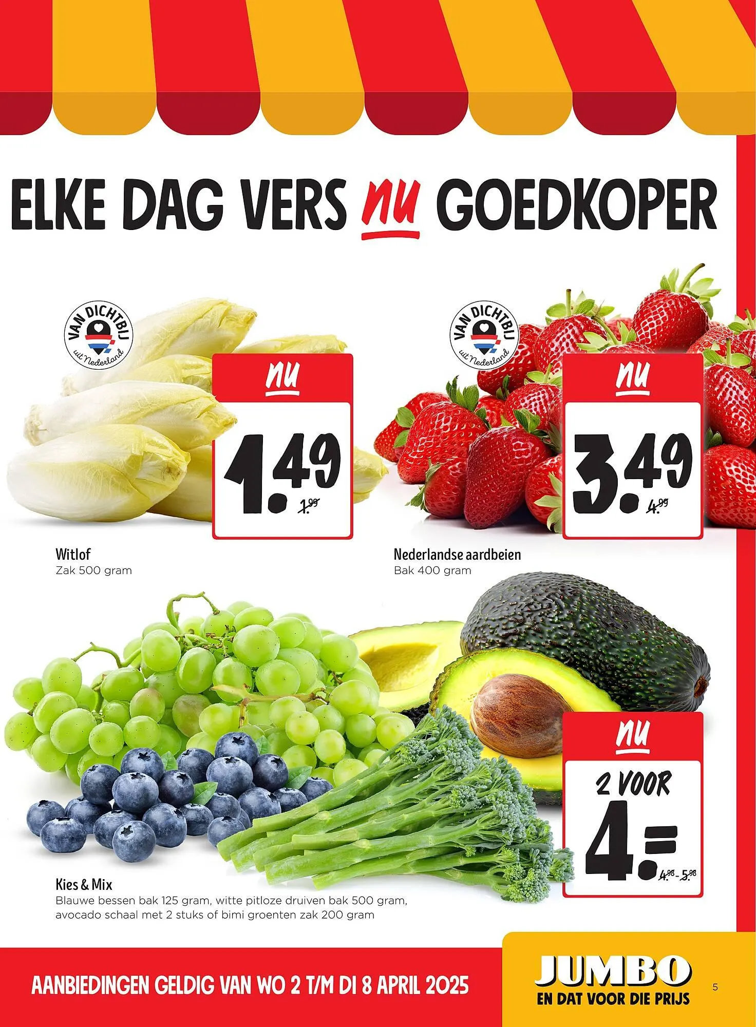 Jumbo folder van 2 april tot 8 april 2025 - Folder pagina 5