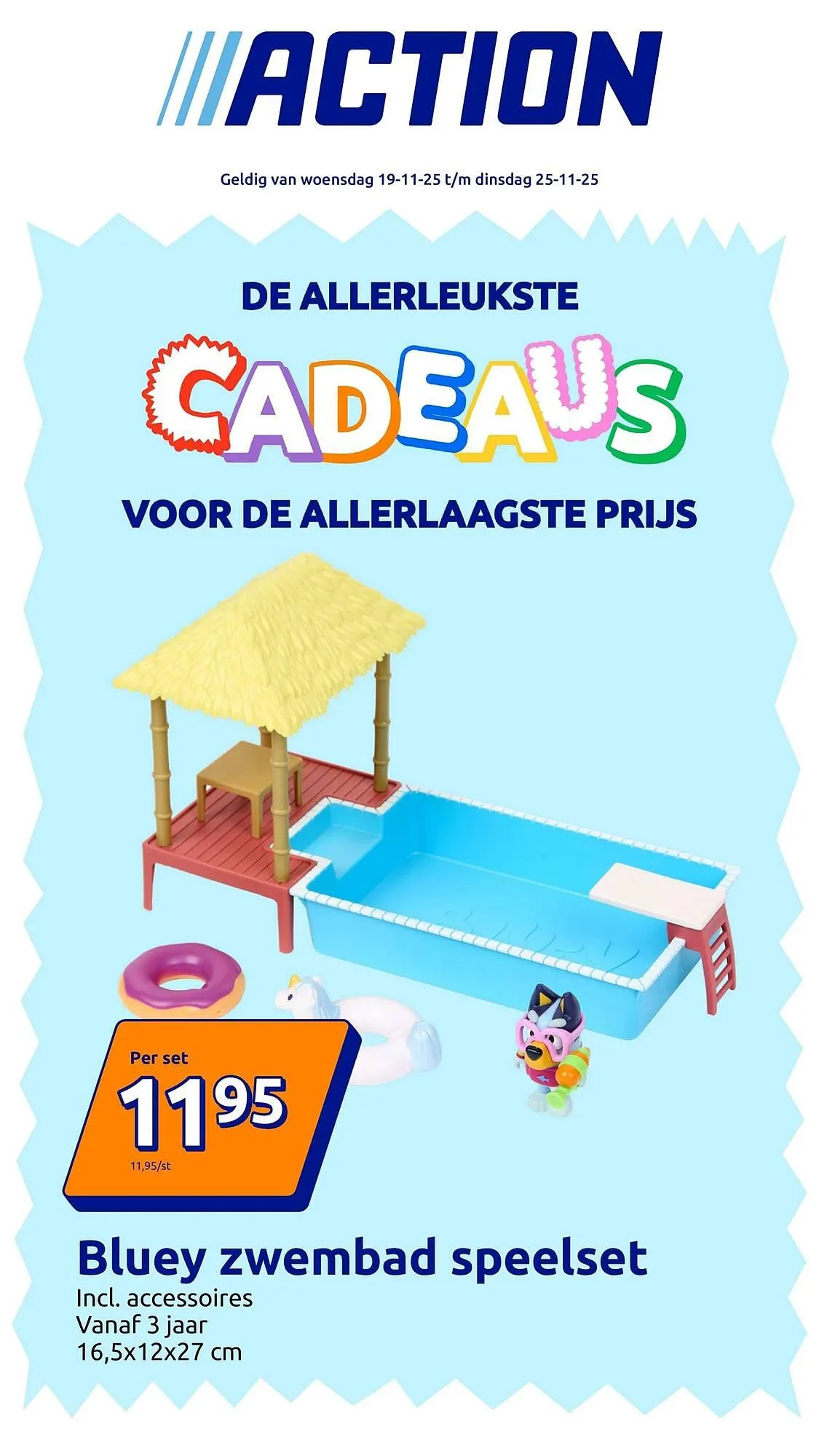 Action folder van 19 november tot 25 november 2025 - Folder pagina 1