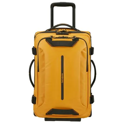Reistas met wielen / Handbagage Reiskoffer 44x35x23 cm Ecodiver Geel
