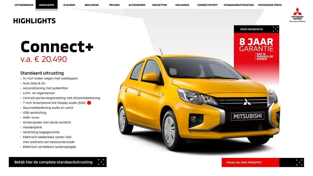 Mitsubishi Space Star van 3 januari tot 3 januari 2026 - Folder pagina 4