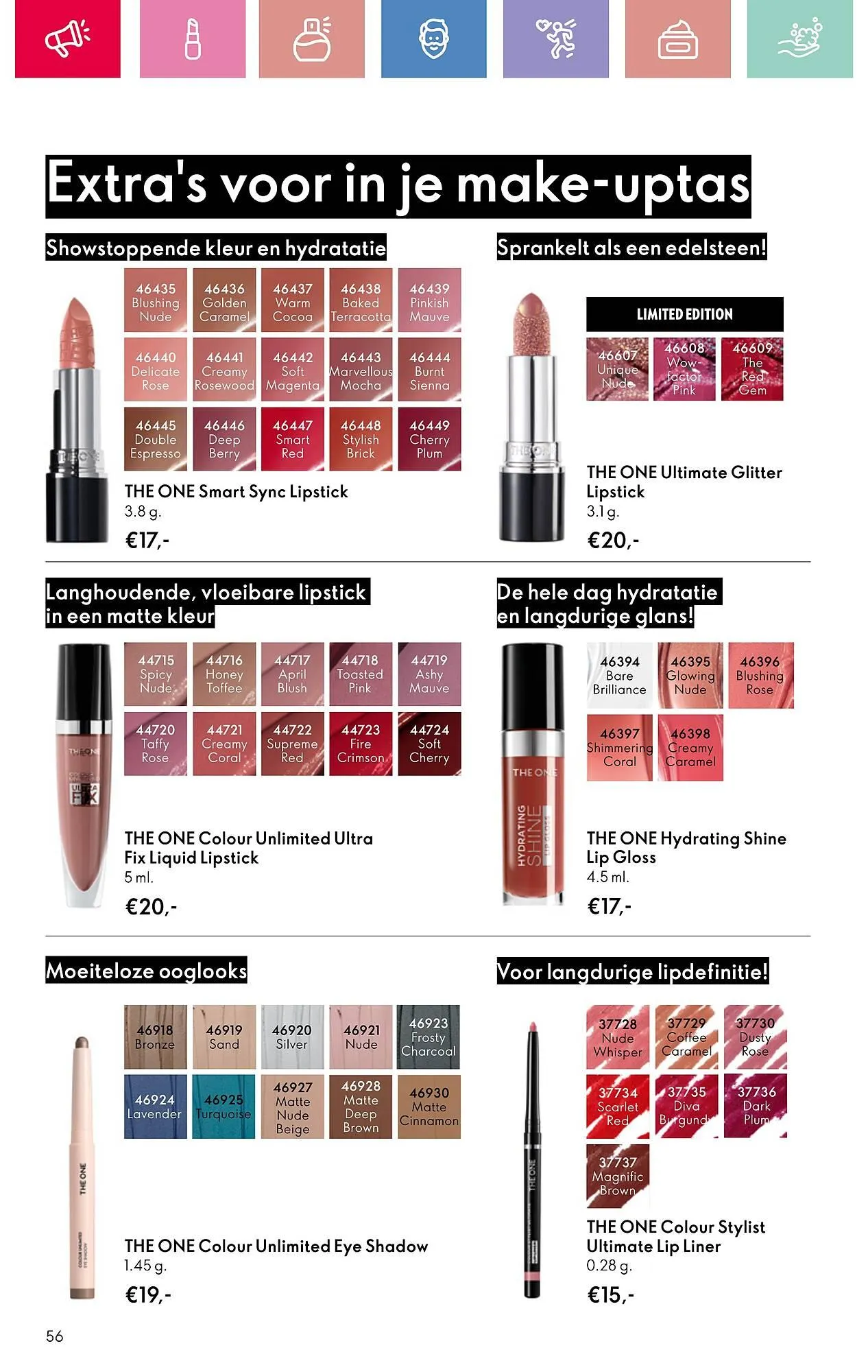 Oriflame folder van 7 mei tot 10 mei 2025 - Folder pagina 56