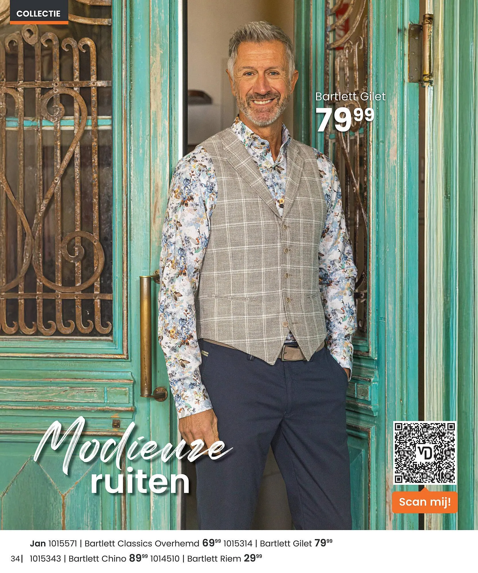 Van Dal Mannenmode folder van 14 april tot 30 april 2025 - Folder pagina 34