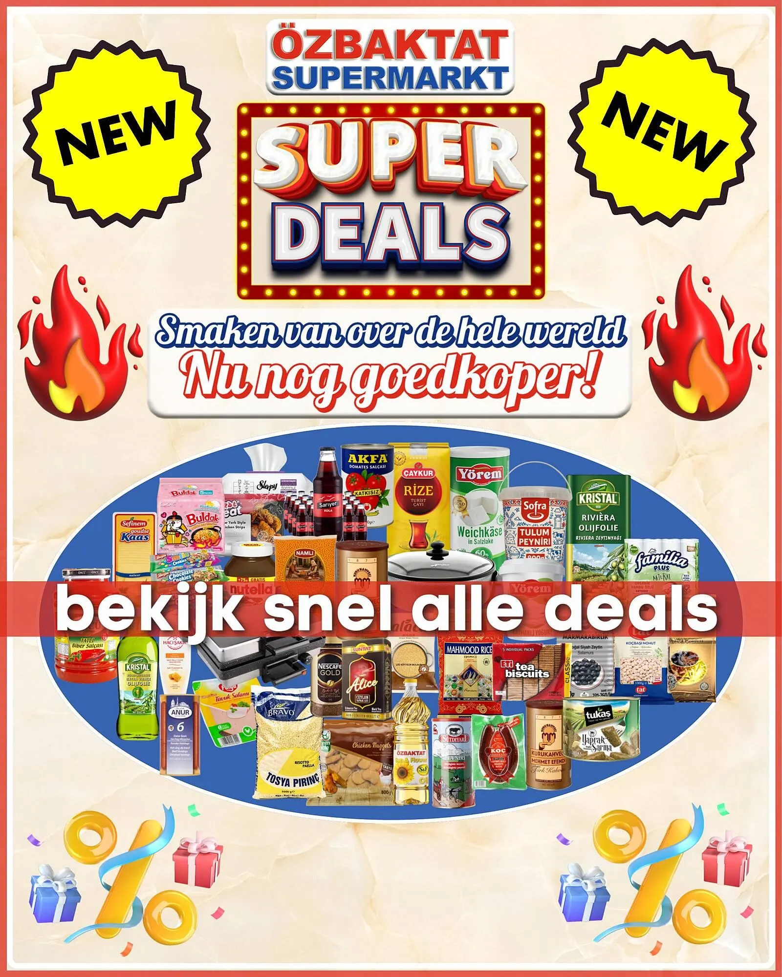 Özbaktat Supermarkt folder van 5 mei tot 6 juni 2025 - Folder pagina 1
