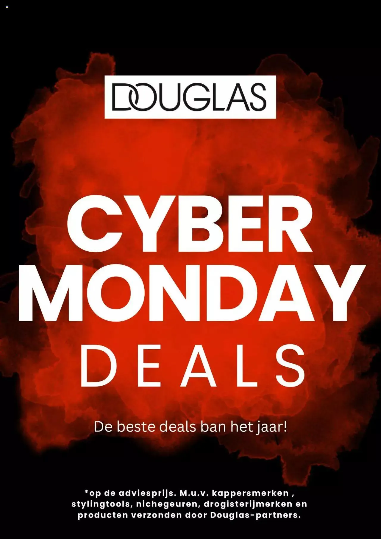 Douglas - Cyber Monday van 27 november tot 31 december 2023 - Folder pagina 1