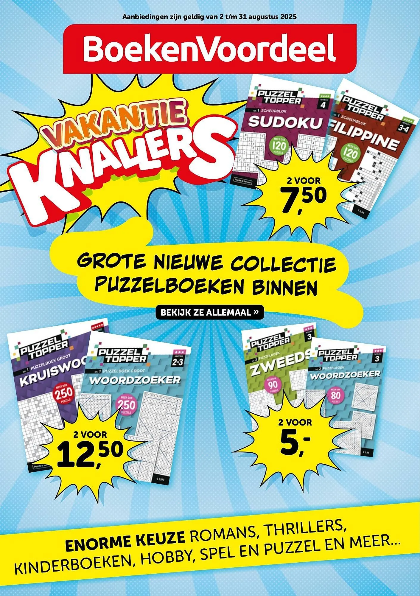 Boekenvoordeel folder - 1