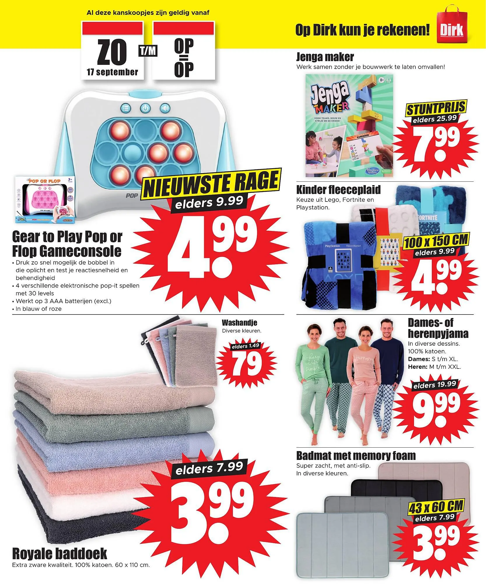 Dirk folder Kanskoopjes van 17 september tot 23 september 2023 - Folder pagina 3