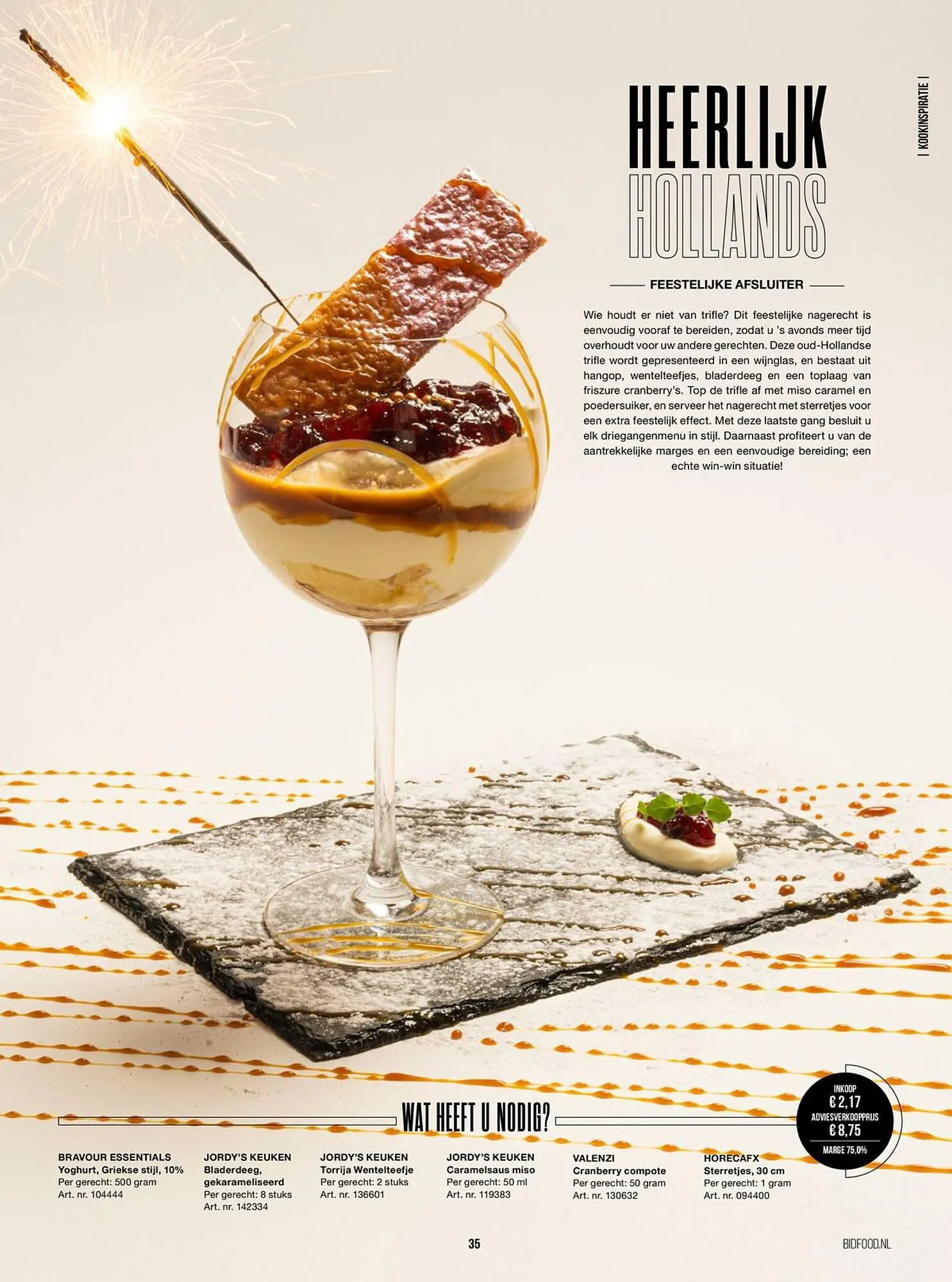 Bidfood folder van 21 november tot 17 december 2023 - Folder pagina 35