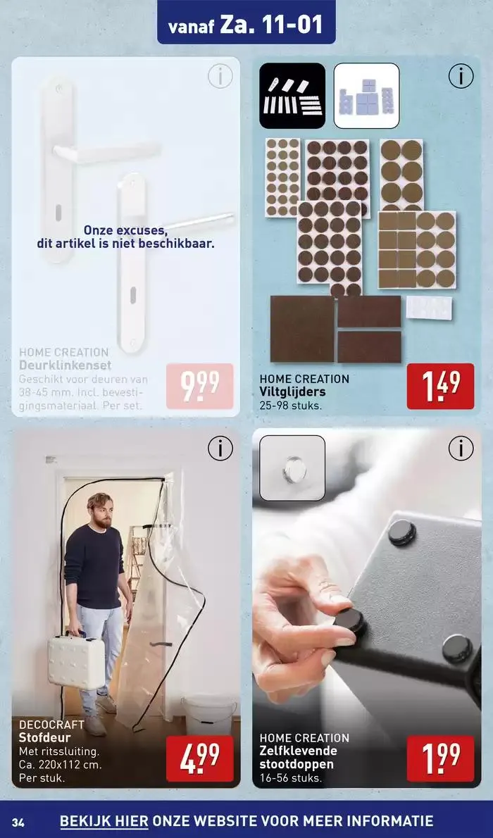 Folder Aldi van 8 januari tot 15 januari 2025 - Folder pagina 34