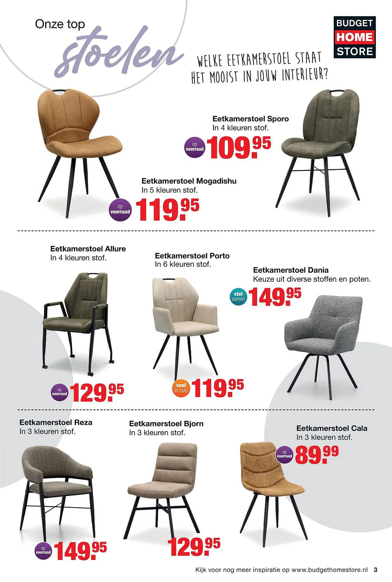 Budget Home Store folder van 26 oktober tot 23 november 2025 - Folder pagina 3