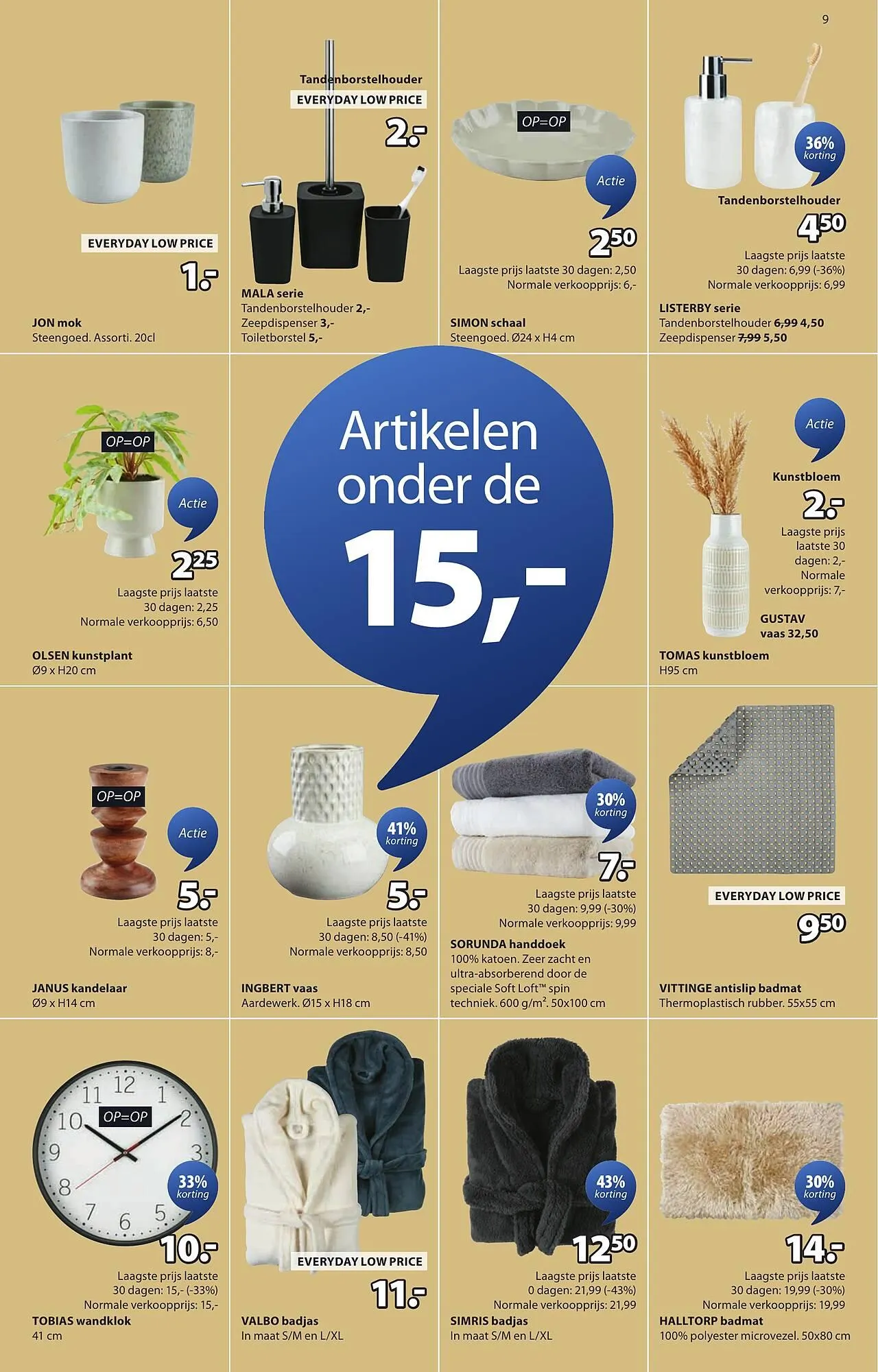 Jysk folder van 16 juni tot 29 juni 2025 - Folder pagina 9