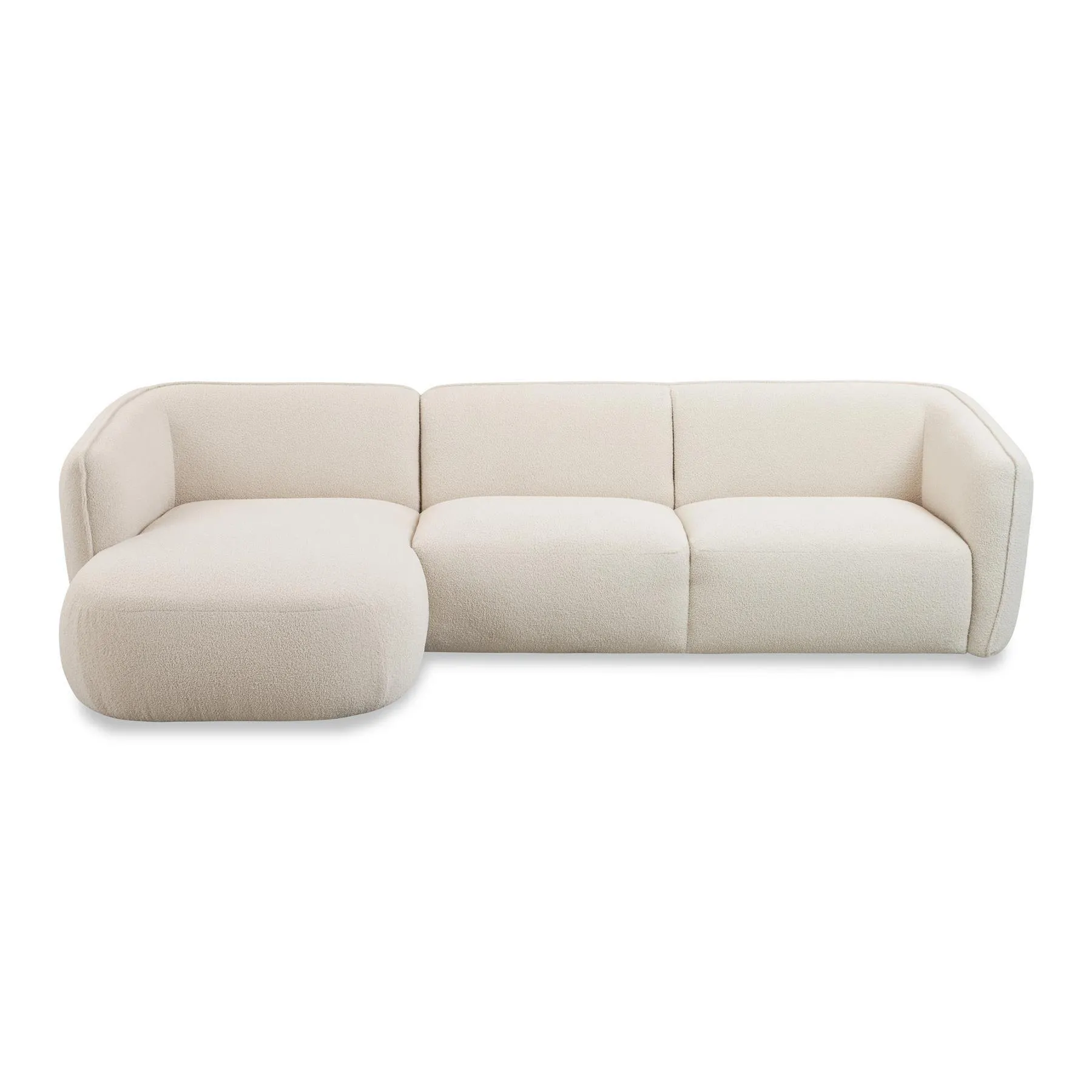 by fonQ Soft Chaise Longue Bank Links - Crème
