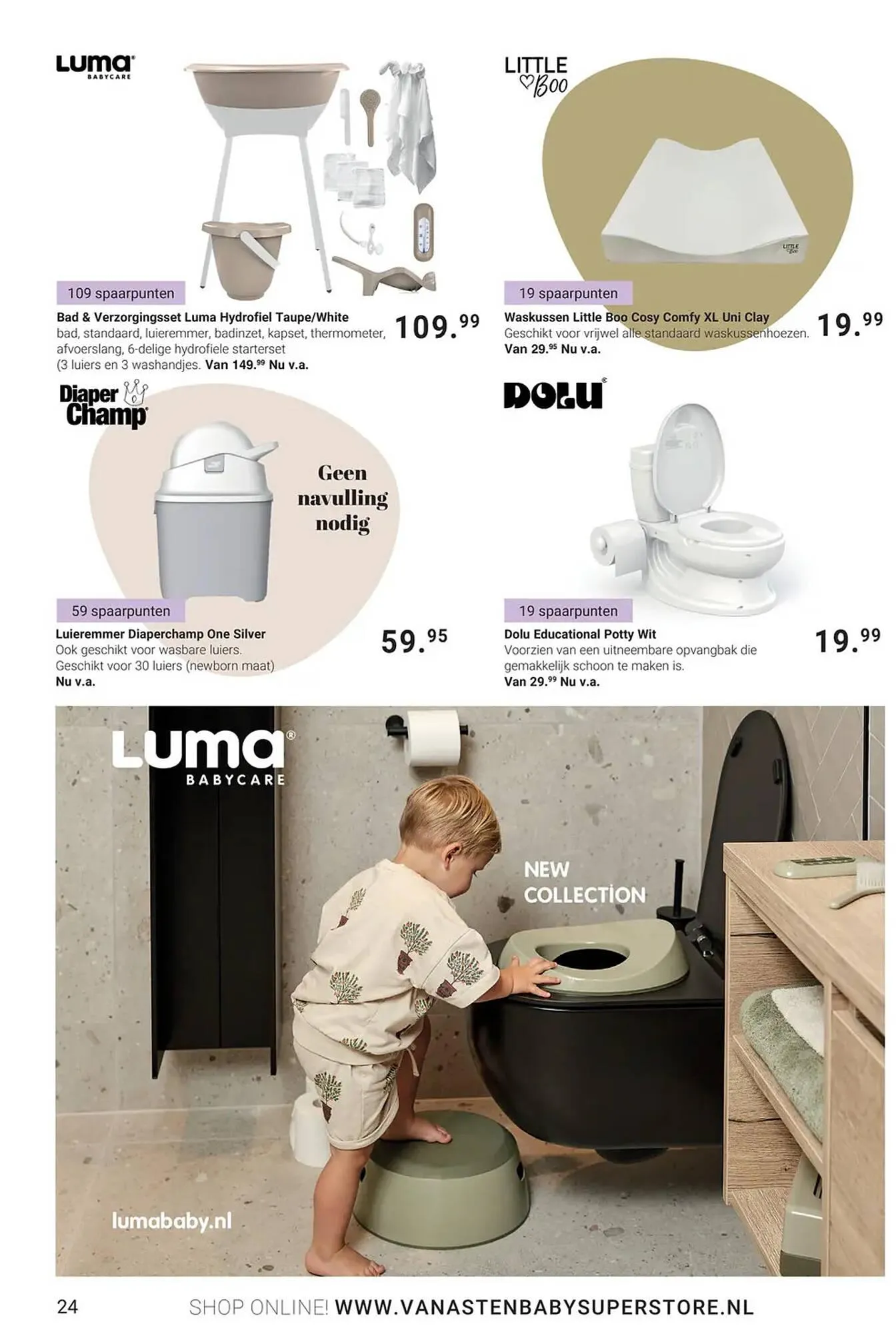 Van Asten BabySuperstore folder van 26 oktober tot 21 januari 2024 - Folder pagina 24