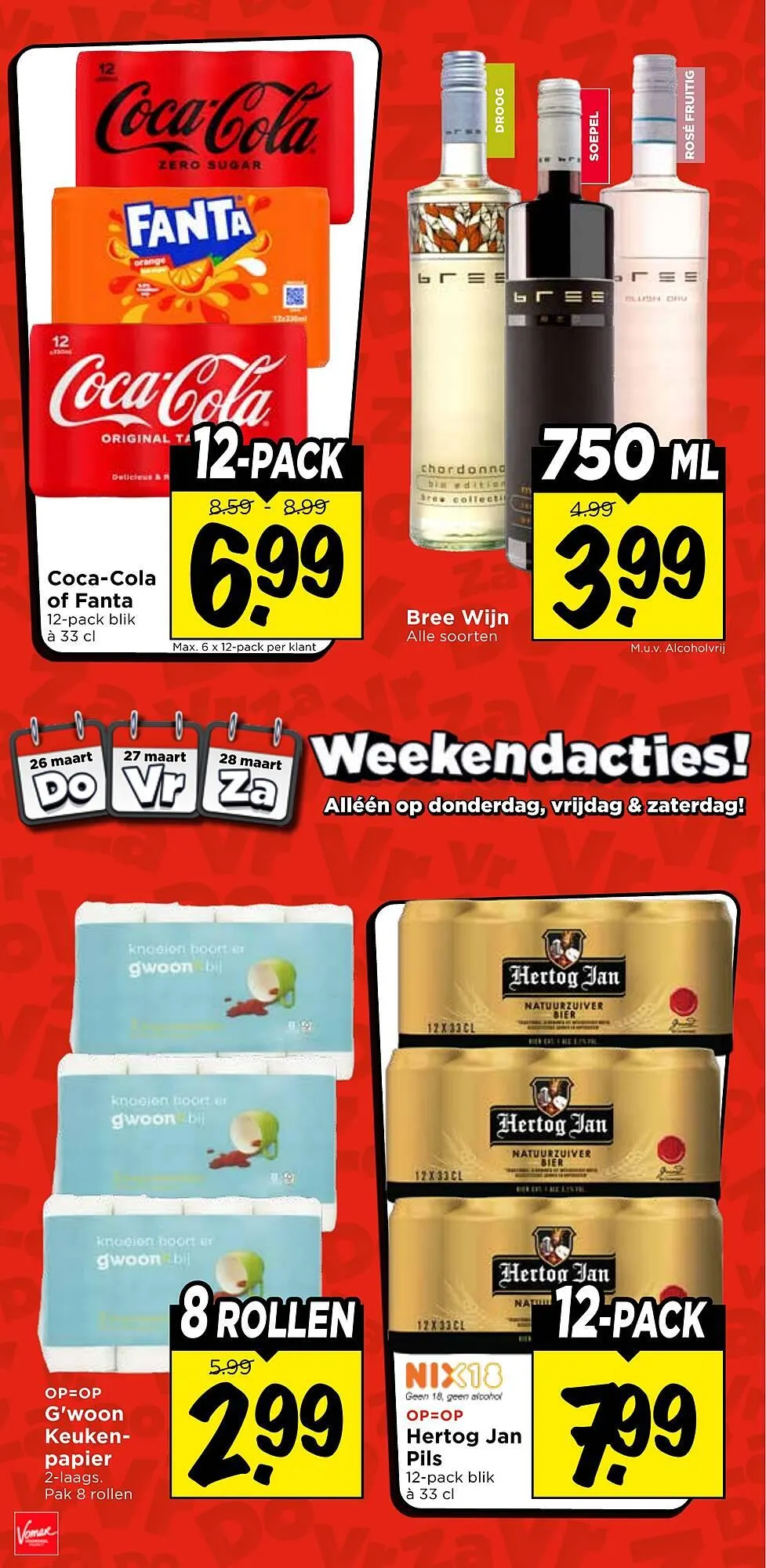Vomar Voordeelmarkt folder van 22 maart tot 28 maart 2026 - Folder pagina 41