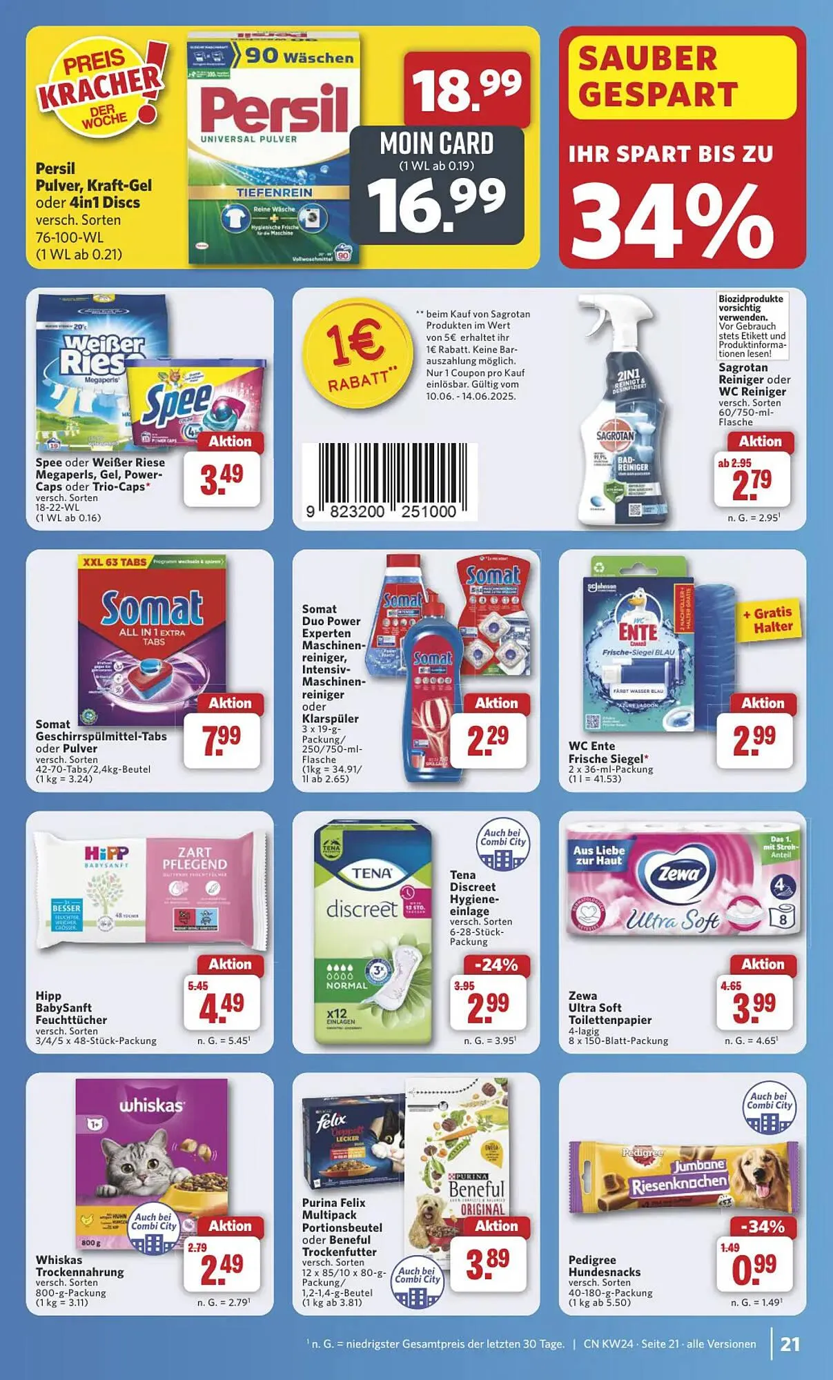 Combi Markt DE folder van 10 juni tot 14 juni 2025 - Folder pagina 30