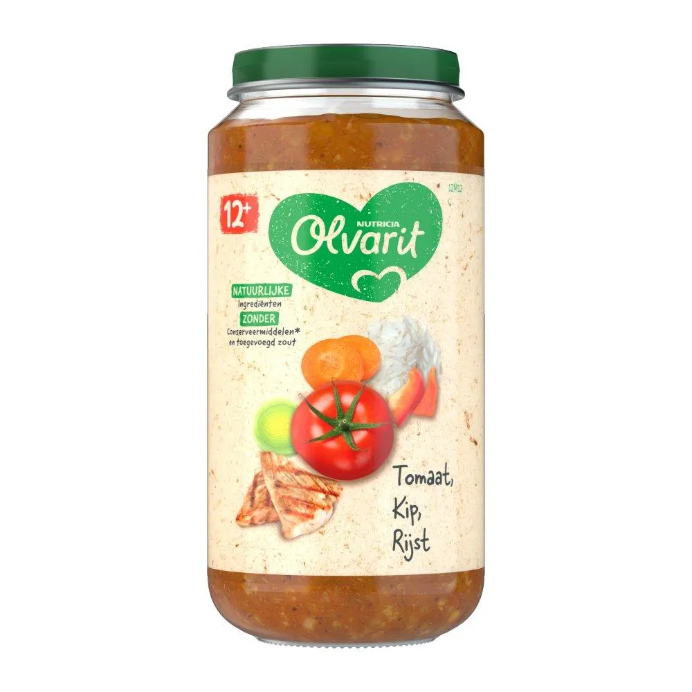 12m12 olvarit tomaat kip rijst