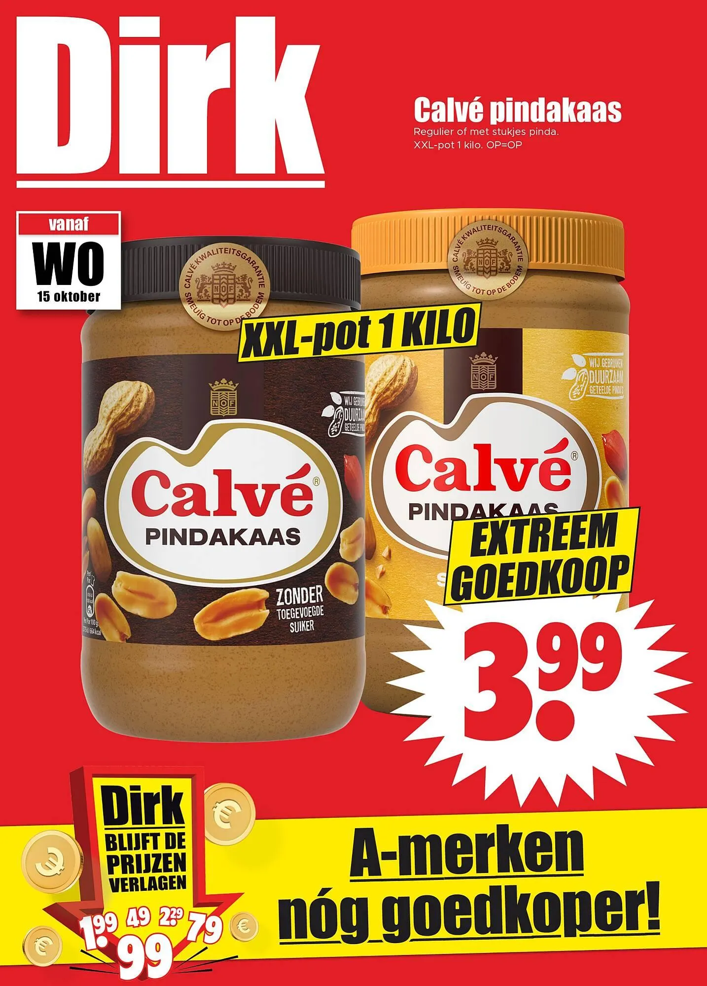 Dirk folder van 15 oktober tot 21 oktober 2025 - Folder pagina 1