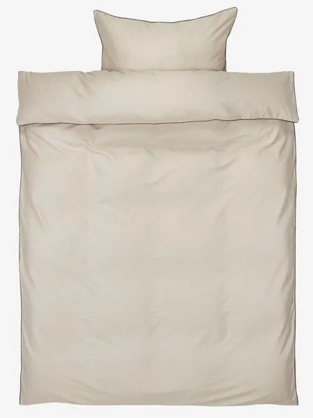 Dekbedovertrek SANNA satijn 140x200 zand