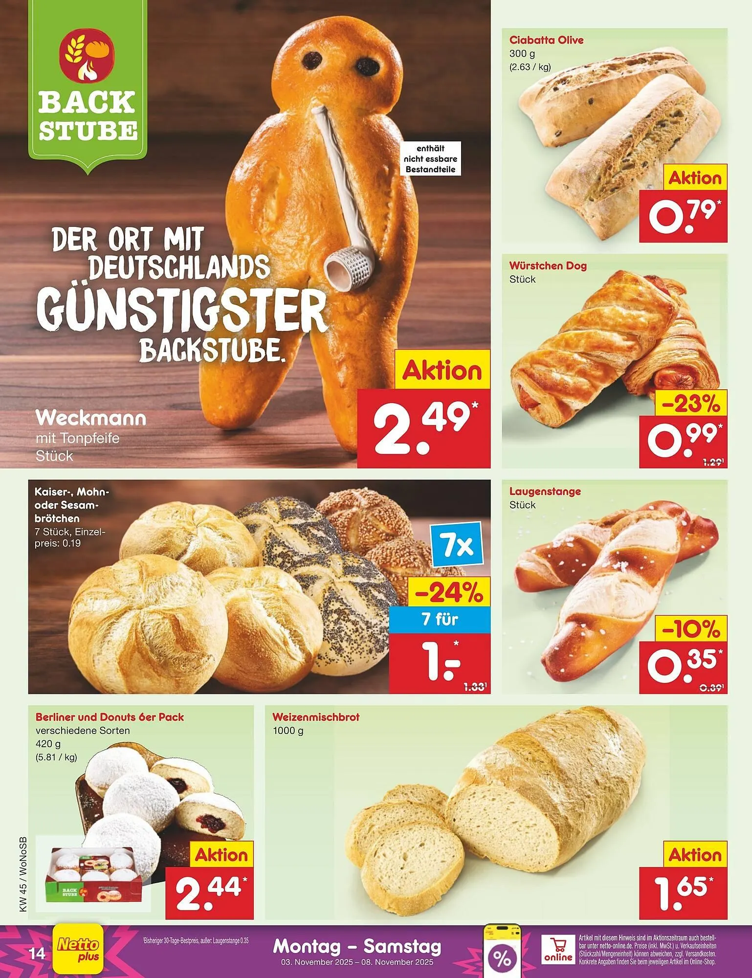 Netto Marken-Discount DE folder van 3 november tot 8 november 2025 - Folder pagina 16