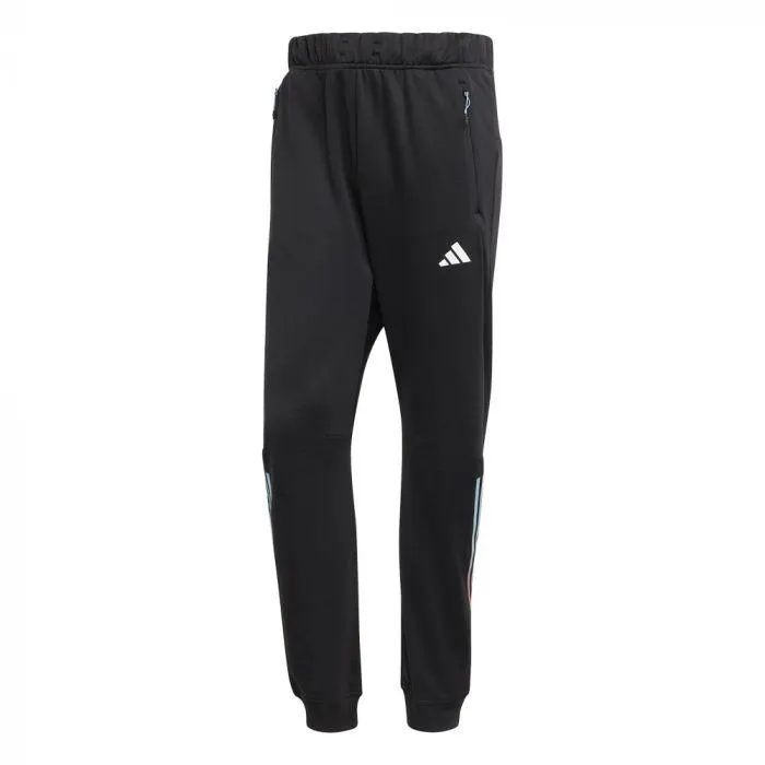 Adidas Train Icons 3-Stripes trainingsbroek heren black red blue white