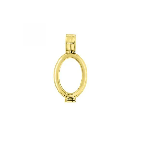 MY iMenso Ovali (14Vmm) medaillon "plano" (925/1Mgold-plated)
