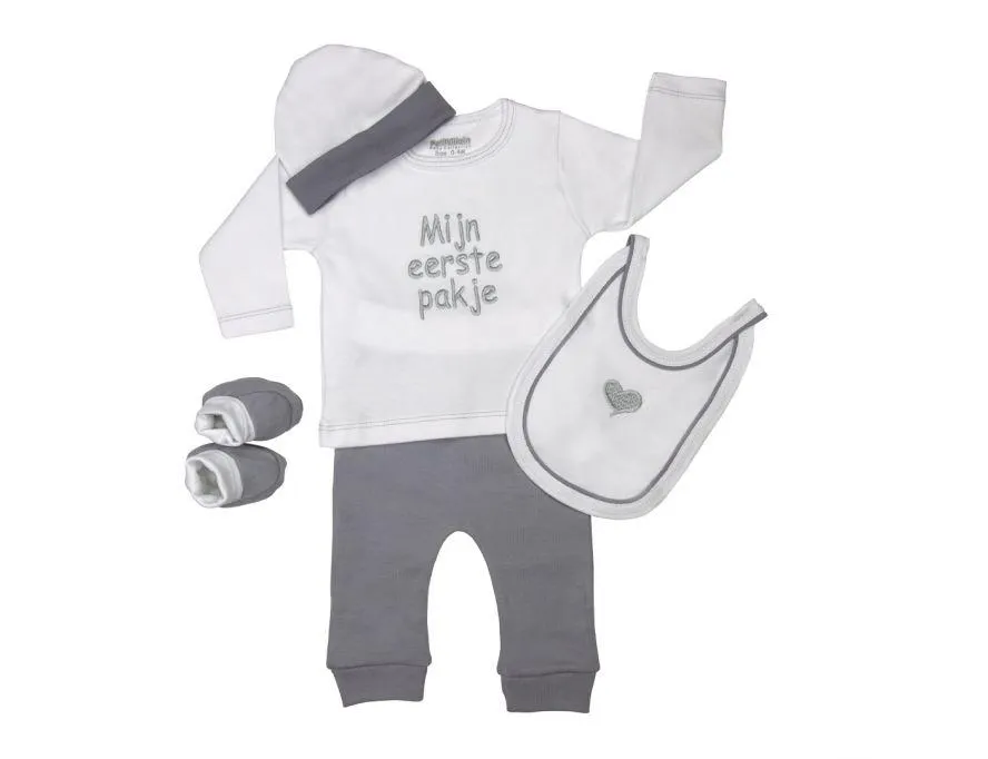 Giftset Petit Villain 5-delig Eerste Pakje 0-3mnd