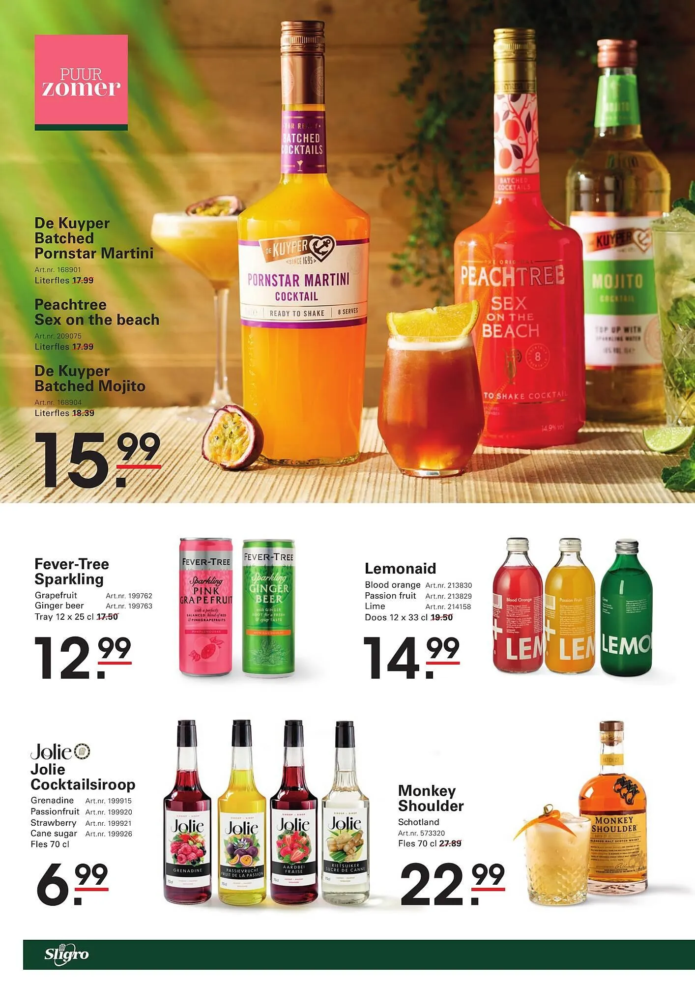 Sligro folder van 5 juni tot 23 juni 2025 - Folder pagina 100