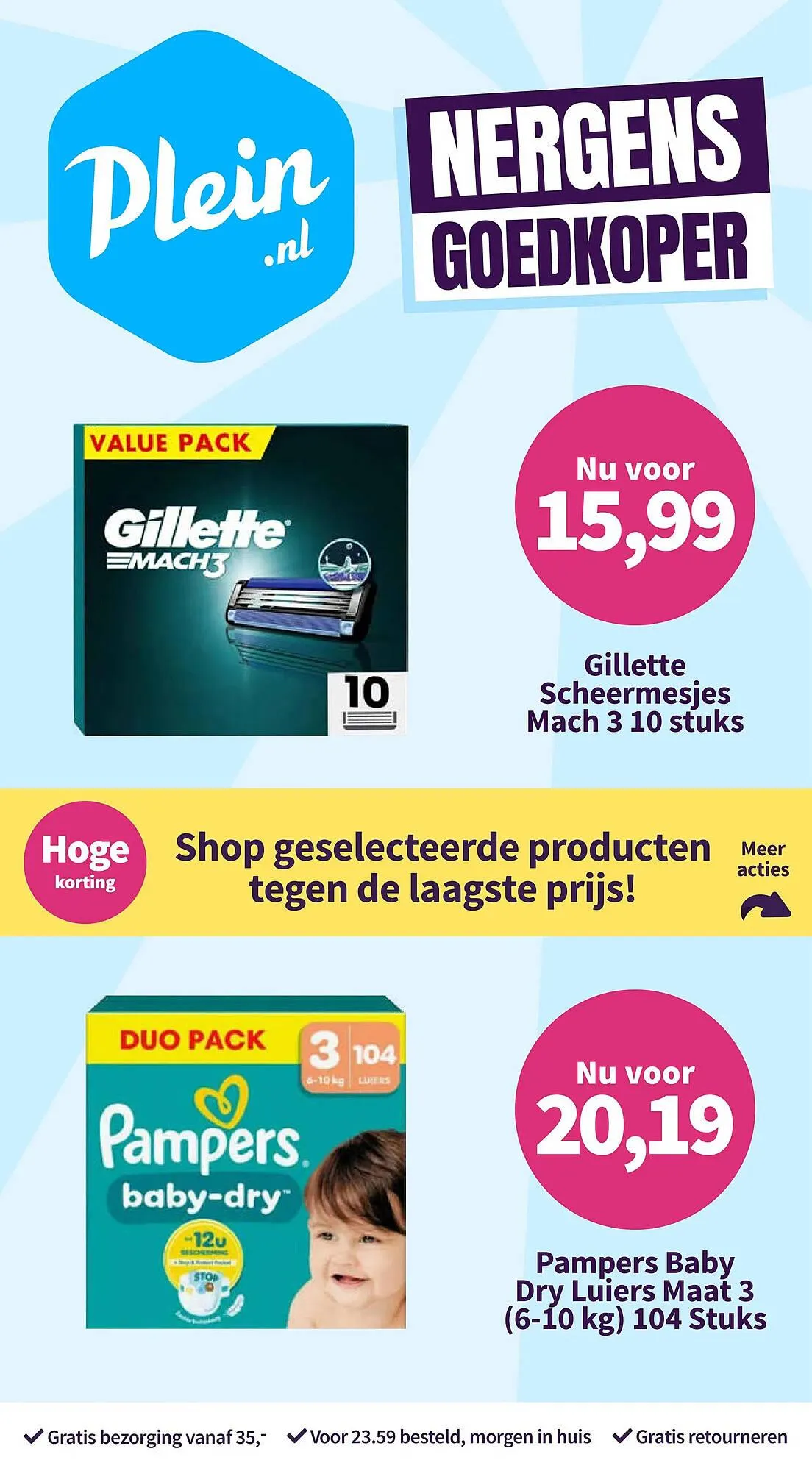 Plein.nl folder van 11 januari tot 15 januari 2026 - Folder pagina 1