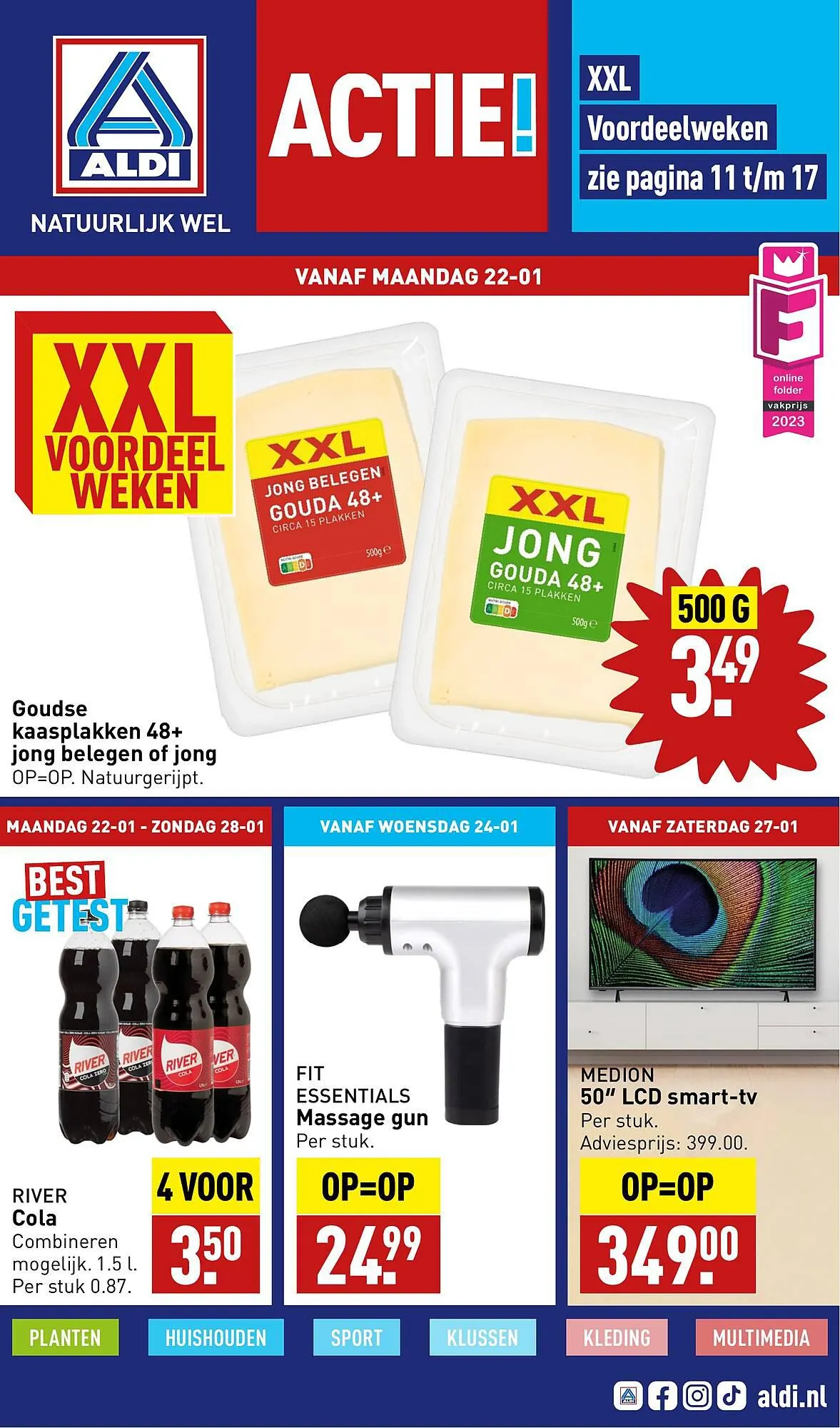 ALDI folder van 22 januari tot 28 januari 2024 - Folder pagina 1