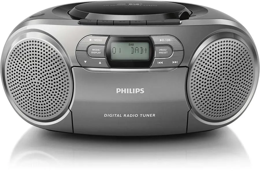 Philips AZB600 Radio-CD-cassette speler met DAB+