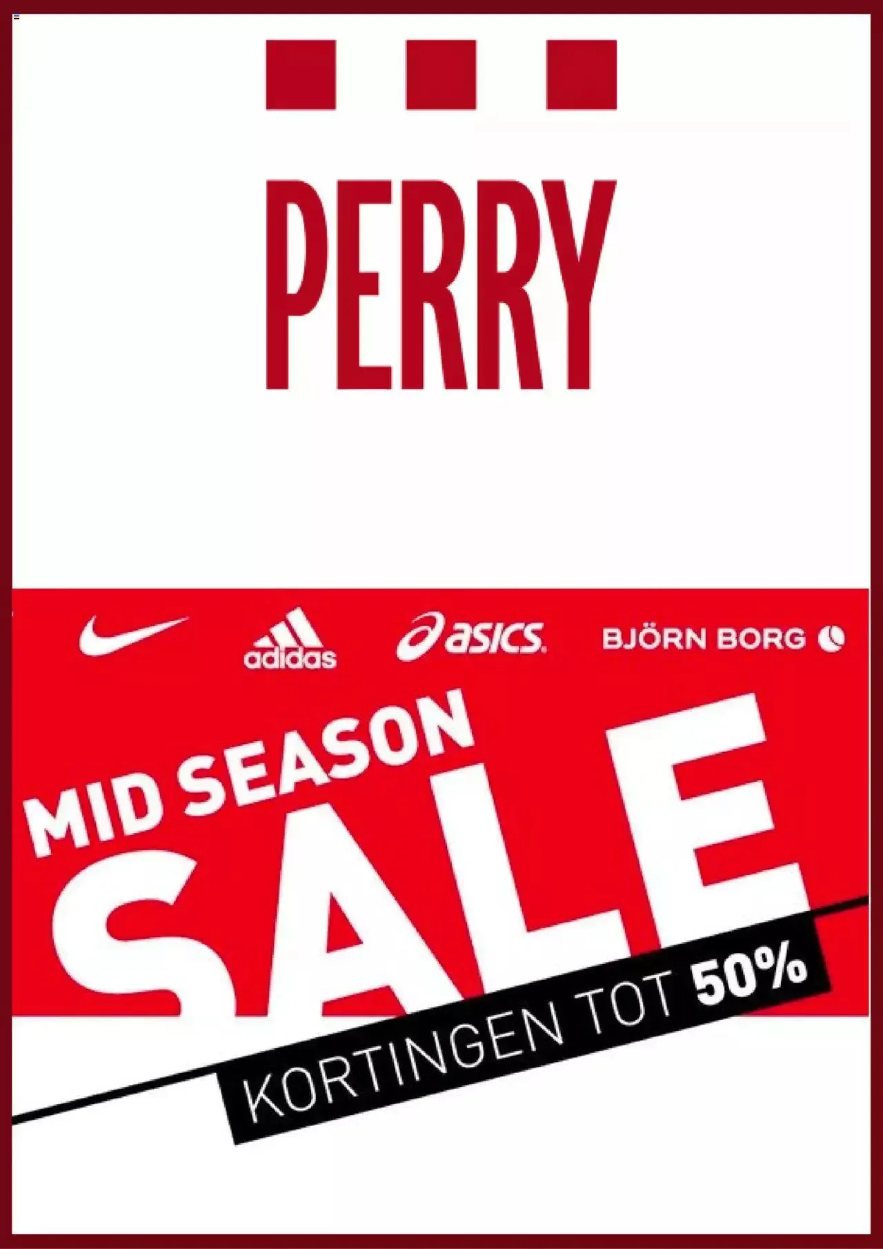 Perry Sport - Folder van 14 april tot 31 december 2023 - Folder pagina 1