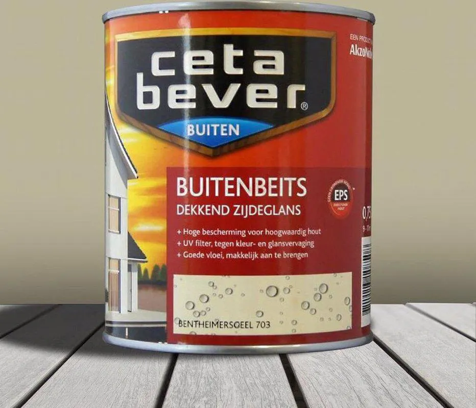 CetaBever Buitenbeits Dekkend Bentheimergeel 703