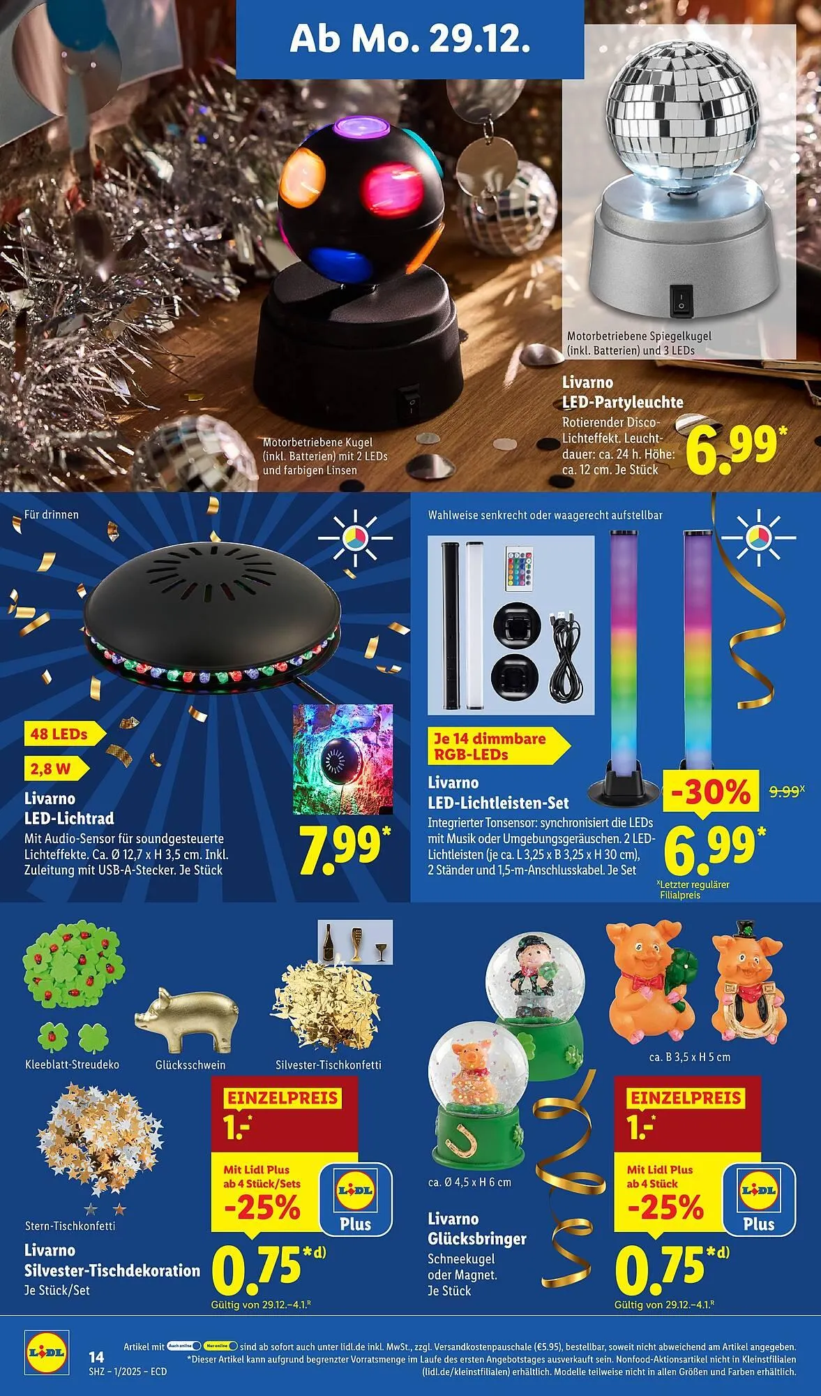 Lidl DE folder van 29 december tot 31 december 2025 - Folder pagina 14