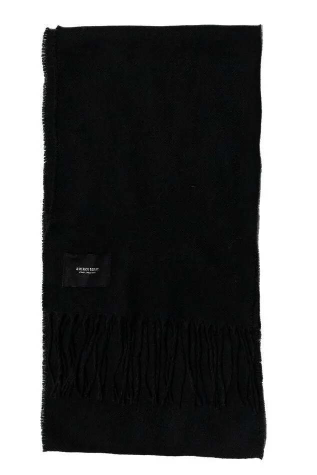 Sjaal met all-over ruitjesprint