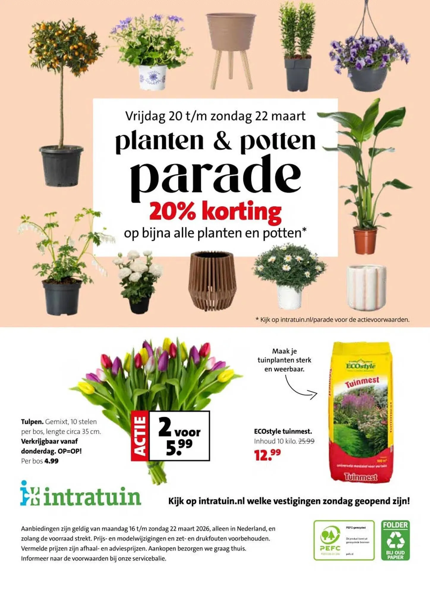 Intratuin folder van 16 maart tot 22 maart 2026 - Folder pagina 16