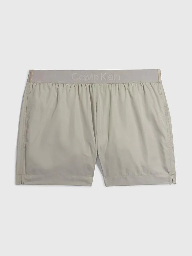 Zwemshort met tailleband met logo - Core Tonal