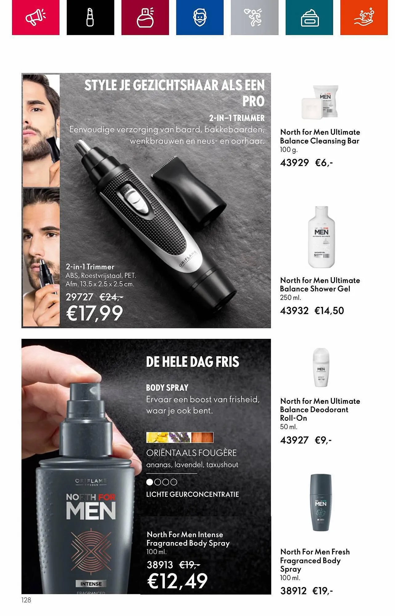 Oriflame folder van 1 augustus tot 22 augustus 2023 - Folder pagina 130